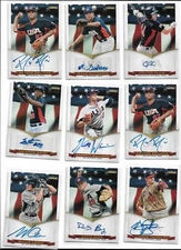 Dominic Taccolini 2012 Panini USA Auto 226/349!