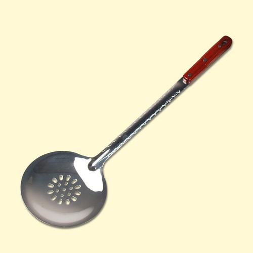 Schaumlöffel Kazan Kasan Казан Schaumkelle SCHUMOWKA Lang: 47 cm Ø 12,5 Шумовка - 第 1/1 張圖片
