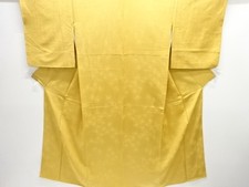 7652700: JAPANESE KIMONO / IROMUJI / SILK / WOVEN FLOWERS