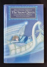 The Snow Queen by Hans Christian Andersen—1st Ed, 1985—HC/DJ/Mylar & Illus—VG