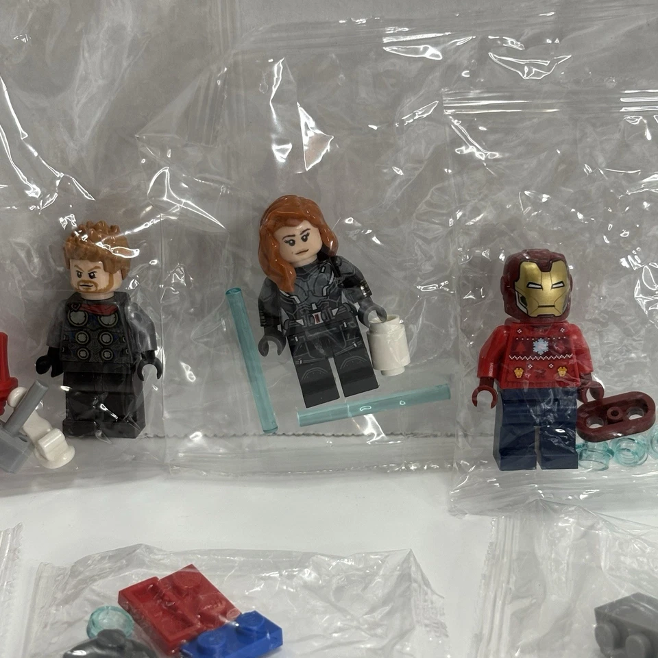 LEGO Marvel Avengers 76196 Thor Iron Man Advent Calendar Holiday Pieces 2021 New - Image 2 of 4