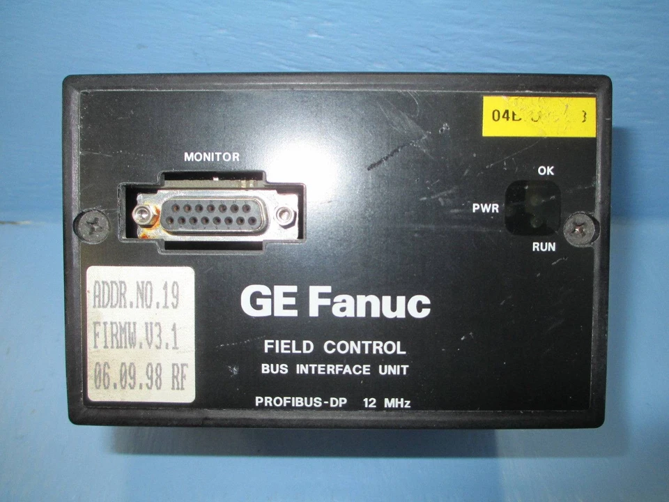 GE Fanuc IC670PBI001-AB Profibus Bus Interface Field Control IC670PBI001AB PLC - Image 3 of 4