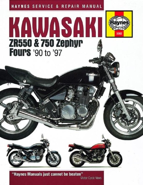 Kawasaki ZR550 & 750 Zephyr Fours (90-97) by Haynes Publishing (Paperback Book)
