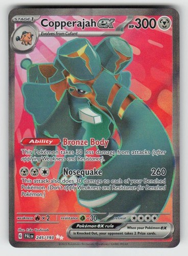Holo Copperajah ex 245/193 Ultra Rare Paldea Evolved Near Mint