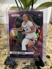 2024-25 Panini Prizm WNBA Charisma Osborne #65 Purple RC /149