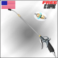 Industrial High Pressure Air Blower, 19-28" Long Air Nozzle Blow, Pneumatic Tool