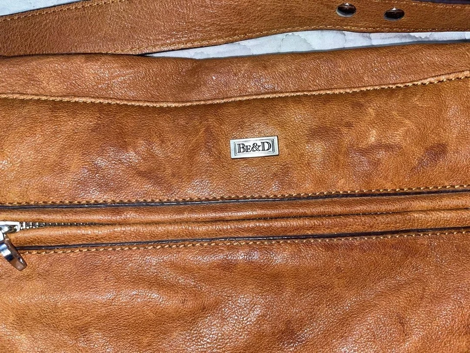 Bolso de hombro de cuero Be&D - Imagen 3 de 4