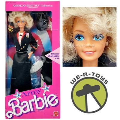 ARMY Barbie/アーミー バービー Army Barbie Doll American Beauties Collection Limited