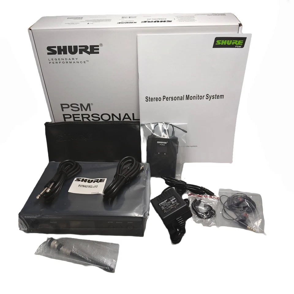 NEW FIT Shure P3TRA215CL-G20 PSM300 Wireless Stereo Personal Monitor System US - Image 2 of 4