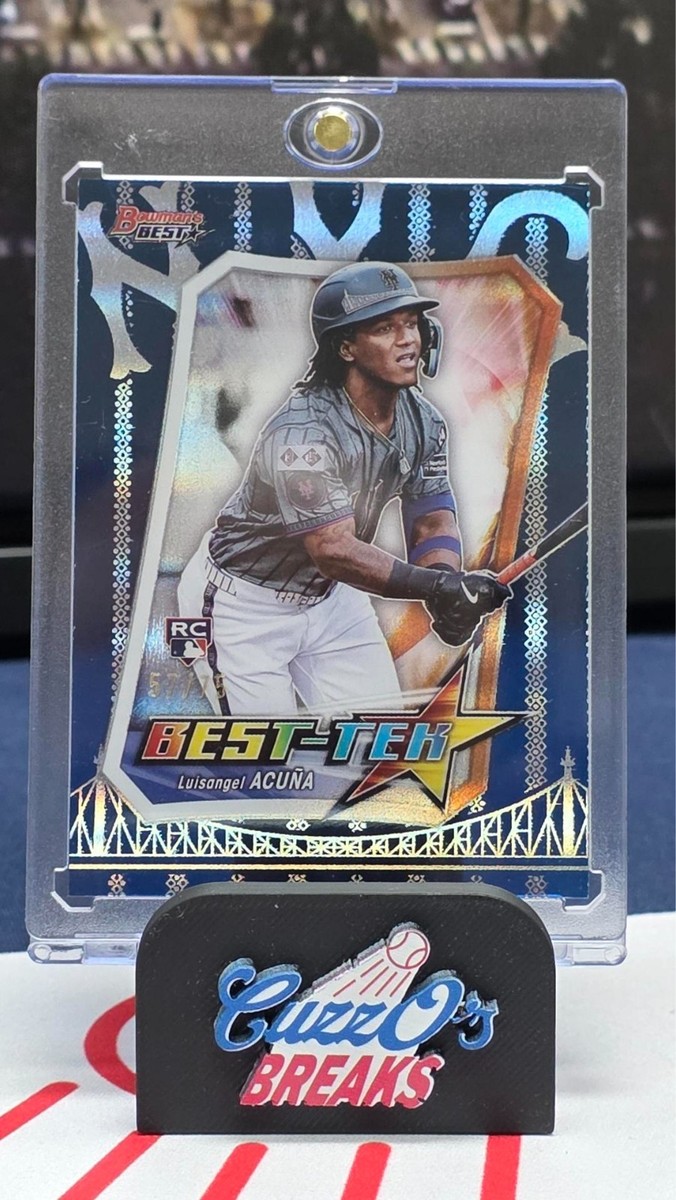 2025 Bowman's Best - Luisangel Acuna Best Tek 57/75 Blue - #BT-18