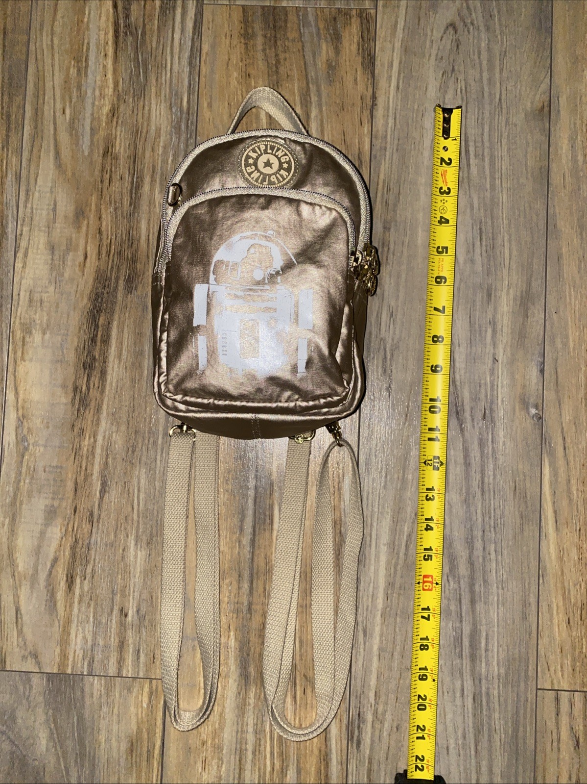 Kipling STAR WARS Collaboration Backpack Golden R… - image 4