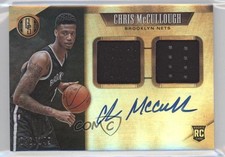 2015 Panini Gold Standard Rookie Jersey Double 46/149 Chris McCullough Auto 7i2