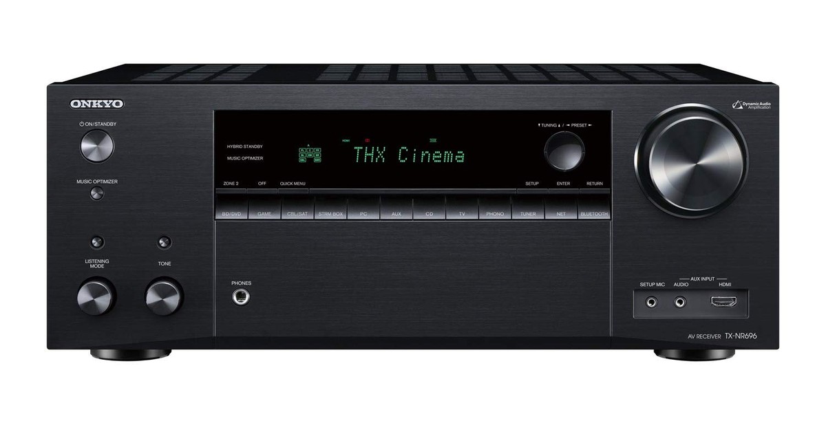 Onkyo TX-NR696 7.2 Channel Smart AV Receiver Black for sale online
