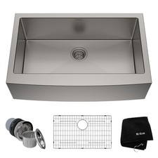 Kraus KHF200-33 Standart PRO 32-7/8" Single Basin 16 Gauge - Stainless Steel