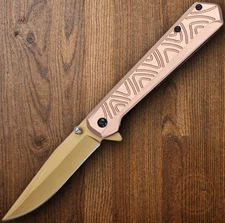 MTech Linerlock Assisted Folding Knife 3⅜" 3Cr13MoV Steel Blade Aluminum Handle