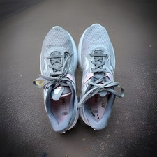 Saucony Womens Ride 15 Gray Running Sneakers Size 9.5 S10729-15