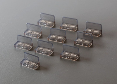 LEGO Technic: 10x Panel 1 x 2, Trans-Brown (aus Modell 42127)