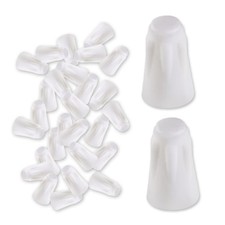 NIIIYTYB 36Pcs Ceramic Wire Nuts High Temperature Porcelain Connectors white