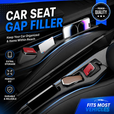 2PCS Car Seat Gap Filler Organizer Storage Universal Gap Plug Blocker Anti-Drop