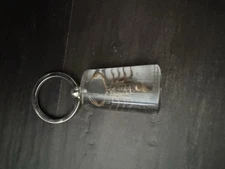 Vintage Scorpion Keychain - Real Scorpion Encased in Clear Rectangular Resin