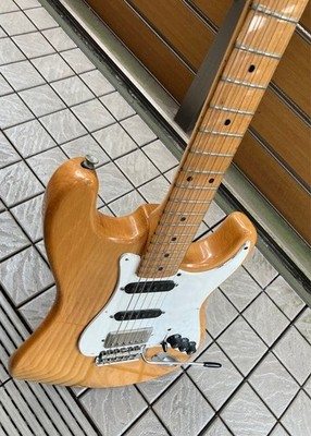 ARIA PRO II ST Type Electric Guitar SSH Large Head Ash Body Maple Neck USED