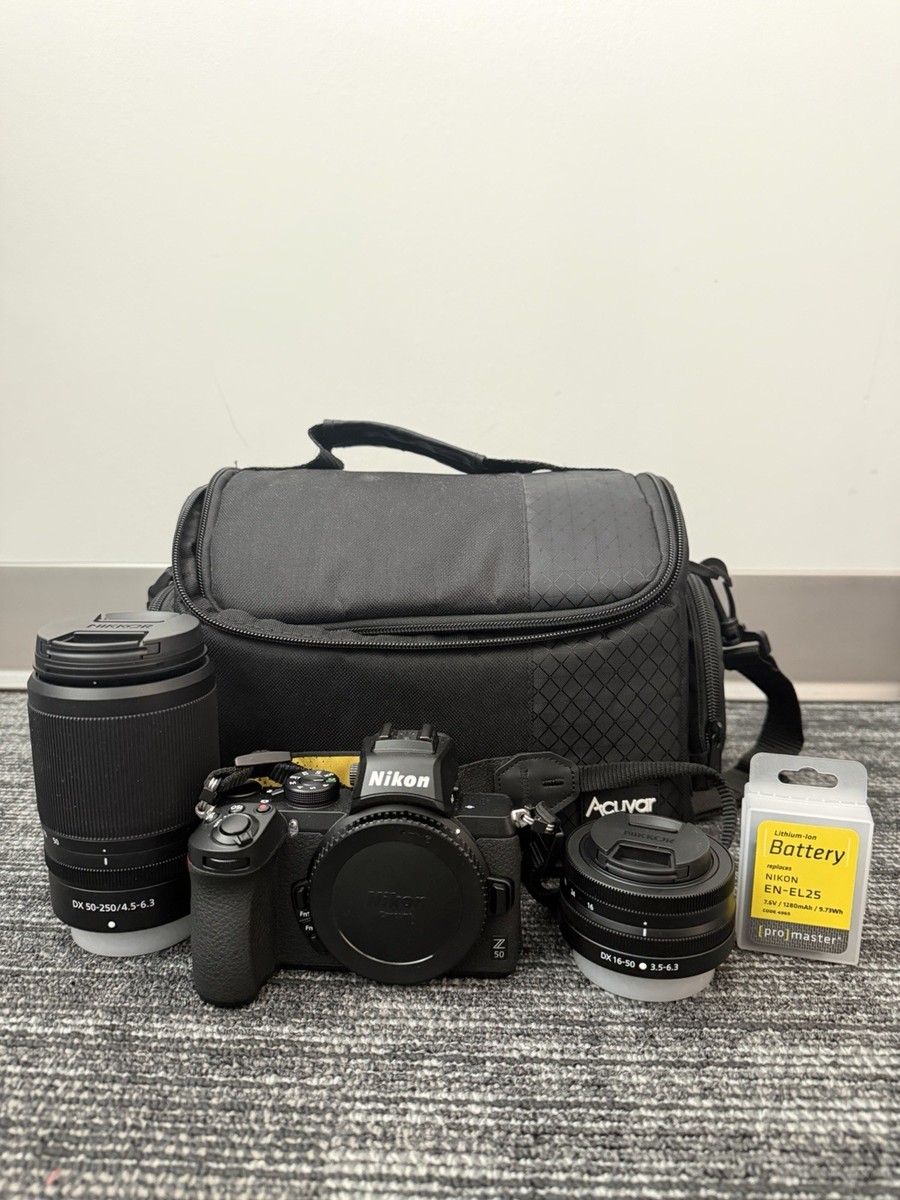 Nikon Z 50 DX 16-50 キット Amazon.com : Nikon Z50 + Z DX 16-50mm Mirrorless Camera Kit (209