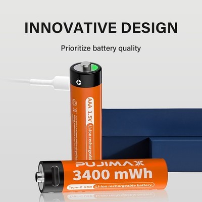 Lot 1.5V AA AAA Wiederaufladbare Akku 1100/3400mwh Li-ion 1.5Volt / Ladegerät~