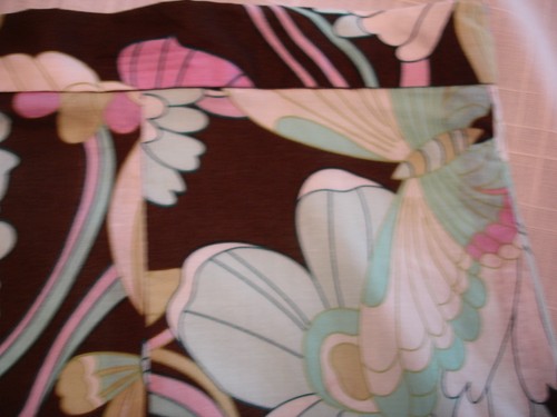 IZ BYER CALIFORNIA Floral Lined Cotton Flared Skirt Womens Juniors Sz 11 EUC - Picture 7 of 8