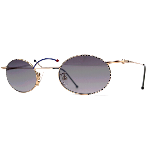 NOS vintage TAXI M - 2 by CASANOVA sunglasses - 90s Italy - Gold - ORIGINAL - Bild 2 von 9