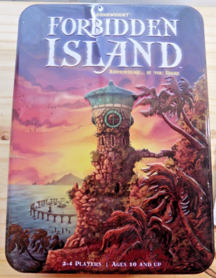 FORBIDDEN ISLAND Game Complete In TIN Gamewright