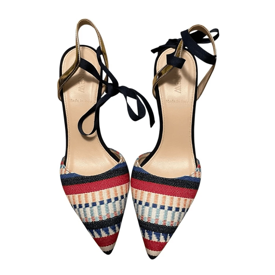 Zapatos de salón geométricos J.Crew Elsie talla 6,5 NUEVO Foto 2 de 4