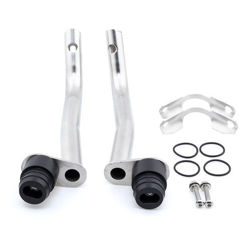 Silver Engine Guard Crash Bar Frame Bumper Guard For BMW R1250GS ADV 2019-2021 - Picture 3 of 7