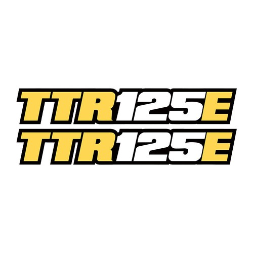 For 2003-2009 Yamaha TTR125E Motorcycle Swing Arm Decal Sticker Graphics Kit 2pc - Foto 11 di 16