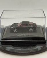 Porsche 911 Carrera S Modellauto 1:87 Schwarz Mit Vitrine Schuco Neu & Ovp