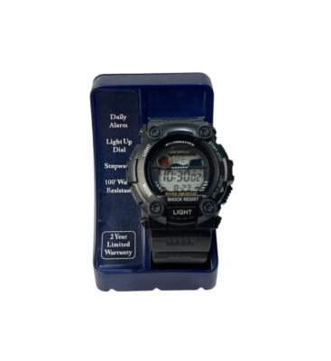 Vintage Multi Function Men s Watch Illminator Shock Water Resistant NEW