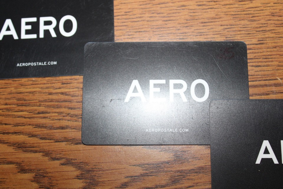 3 25.00 Aeropostale Gift Cards (75 Total) (1581, 1582, 1583) eBay