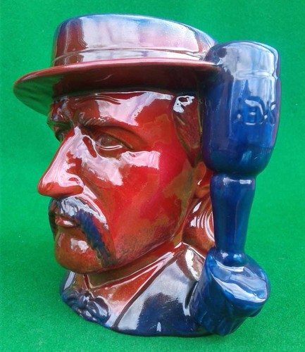 ROYAL DOULTON FLAMBE PROTOTYPE - WILD BILL HICKOCK - D6736. - Picture 4 of 15
