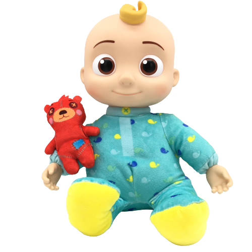 cocomelon bedtime jj plush soft toy
