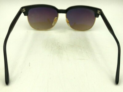Vintage Revlon Black Gold Multi-Color Oval Browline  display picture 2