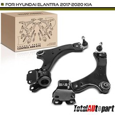 Conjunto de brazo de control y rótula de 2 piezas para Hyundai Elantra Kia Forte delantero inferior