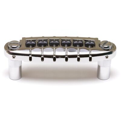 Graphtech Resomax Wrap Nw2 W/String Saver Saddles - Chrome