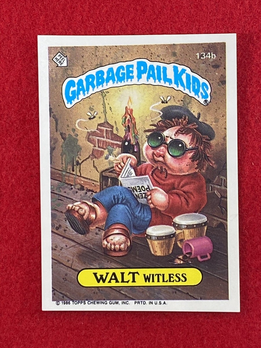 rare garbage pail kid cards Kids History: From 80s Outlaws to Pop Cult Icons Ace Bailey's rare Aced Ace