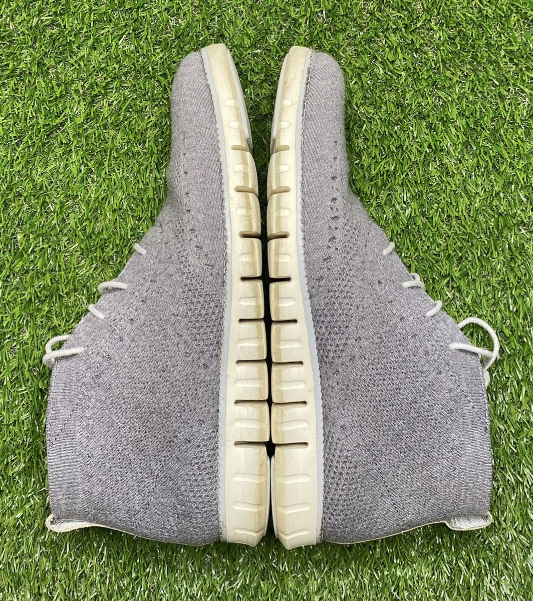 Cole Haan Men\'s ZeroGrand Chukka Stitchlite Grey Ivory Magnet C30304 Size 10.5 Cole Haan ZeroGrand Chukka Stitchlite Wool Grey Ivory Magnet  main image 2