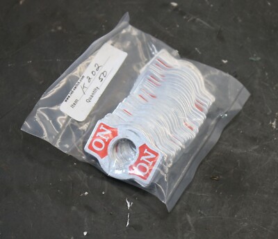 Lot of (50) On-ON Switch Plates for Acme KN3(C)-202 DTDP On/On Toggle