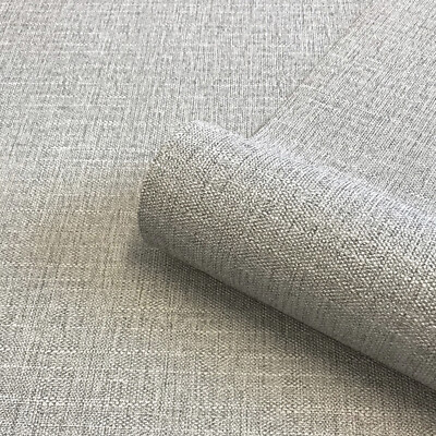 Giorgio Luxus Silber Grau Stoffoptik Struktur Uni Tapete 8103