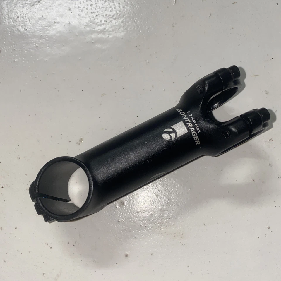 Bontrager Comp bicycle bike stem 100mm +/-7 degree 31.8 mm 1 1/8th black Alloy - Image 2 of 4