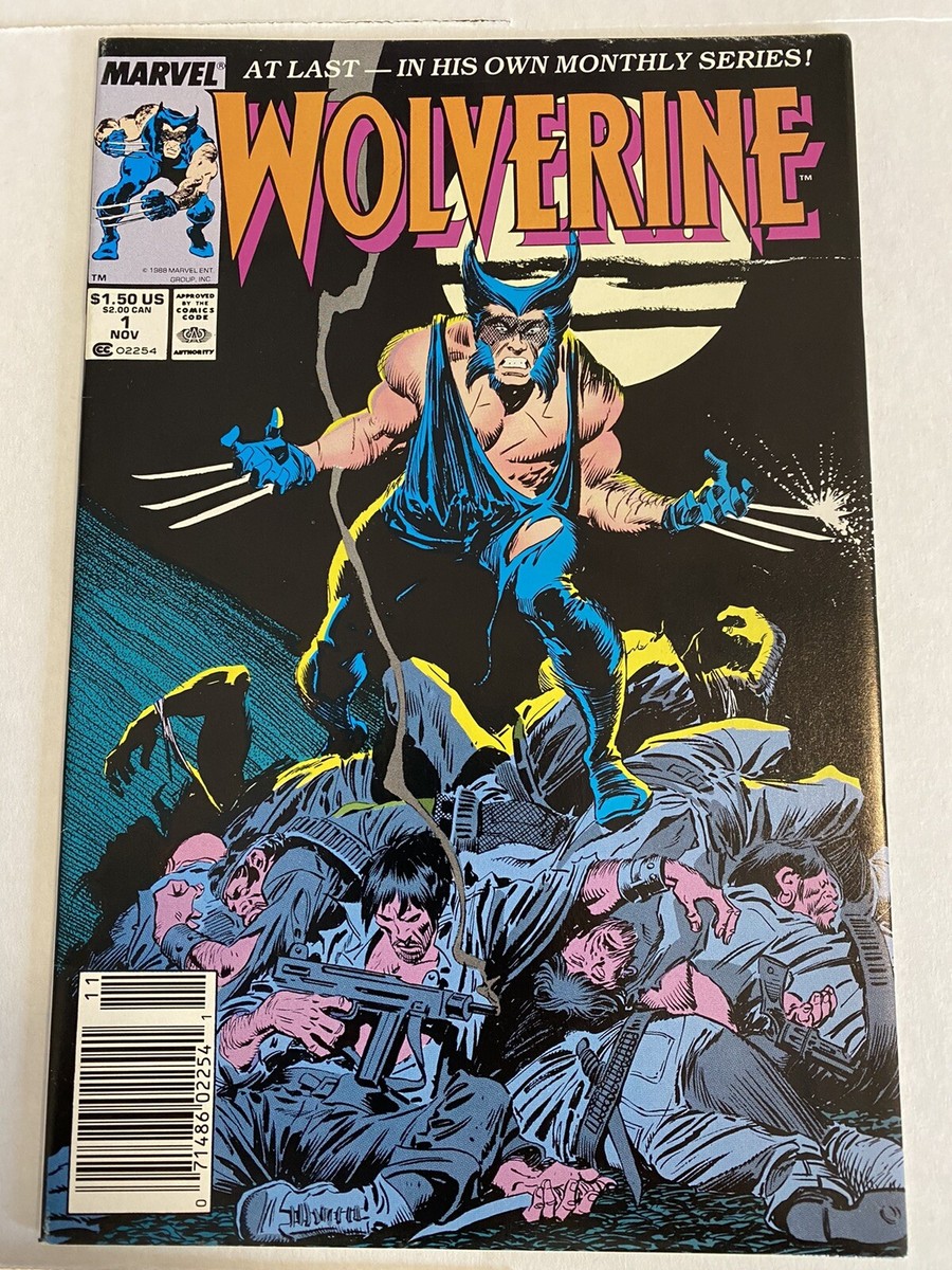 Wolverine #1 1988 Marvel Comic Book VF Condition | eBay