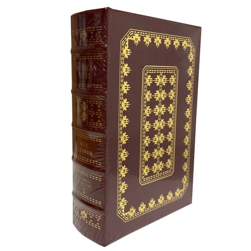 sealed Easton Press Neil Gaiman AMERICAN GODS Signed Limited Edition Leather
