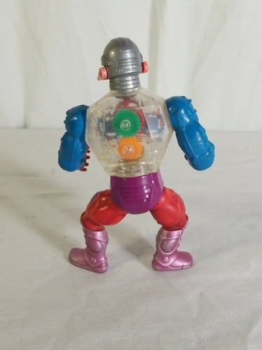 Figura de acción vintage 1984 Masters of the Universe Roboto MOTU He Man - Imagen 3 de 7