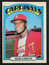 1972 Topps Baseball #130 Bob Gibson St Louis Cardinals